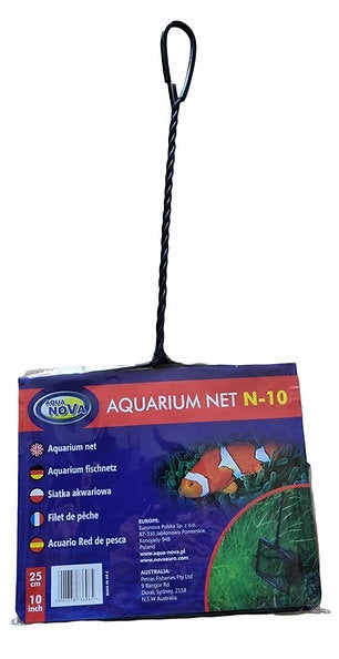 Fischfangnetz 25cm x 20cm schwarzes Netz