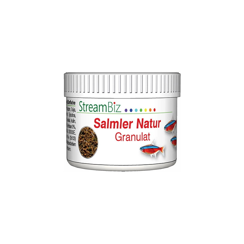 StreamBiz Salmler Natur Granulat 40g