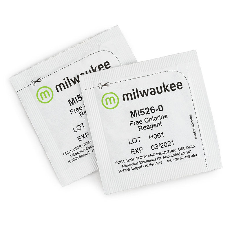 Milwaukee MI526-25 Pulverreagenz freies Chlor 25 Stk.