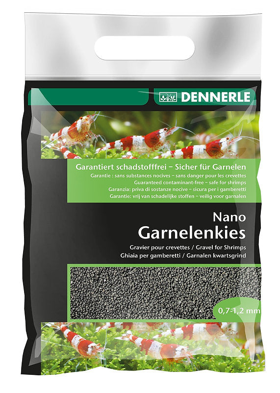 Dennerle Nano Garnelenkies, Sulawesi schwarz  2kg