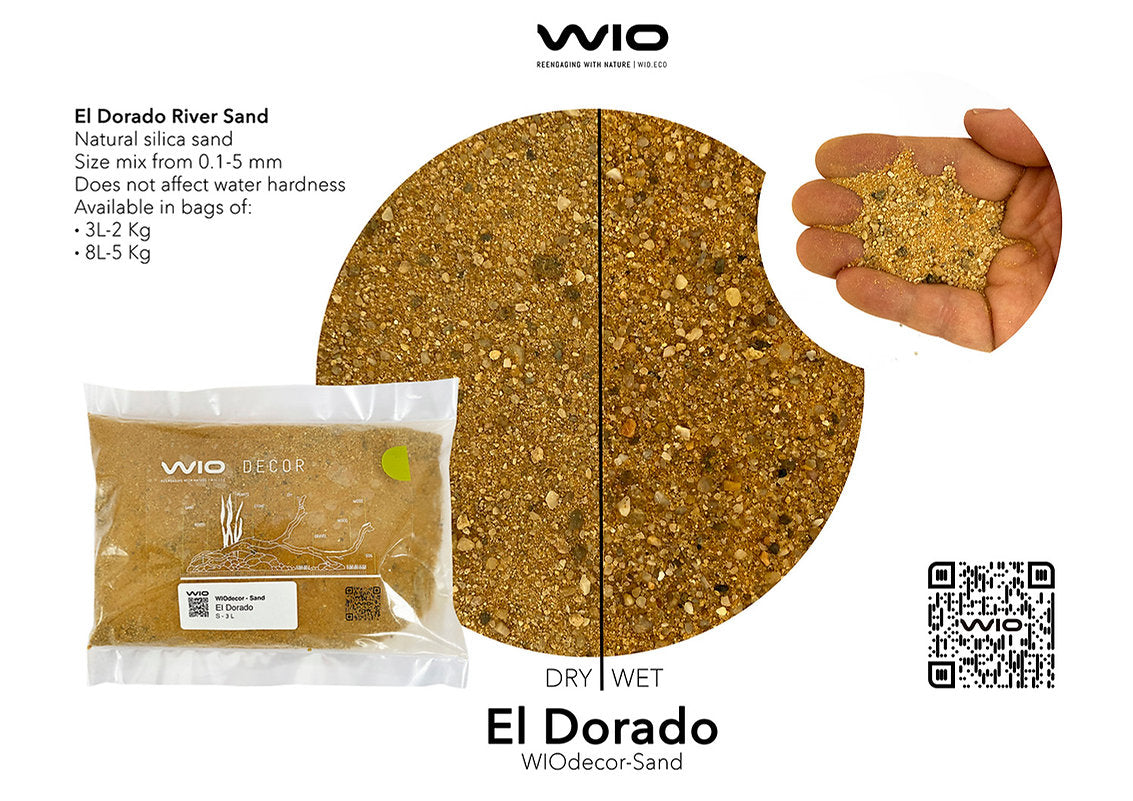 WIO EL DORADO RIVER SAND 2kg