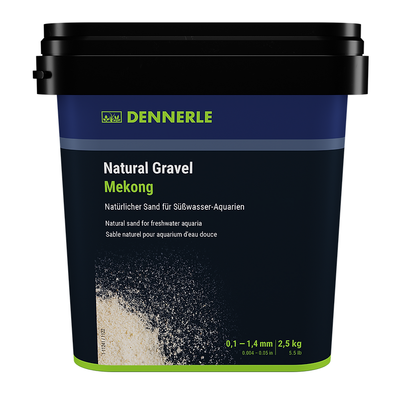 Dennerle Natural Gravel Mekong 0,1 – 1,4 mm