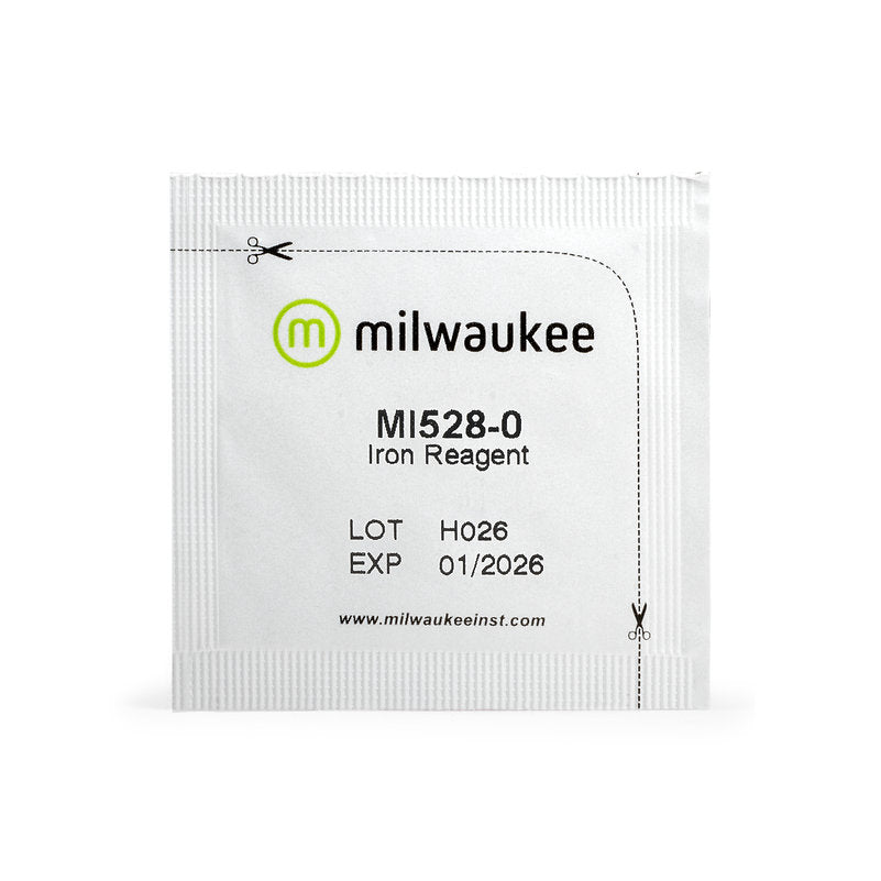 Milwaukee MI 528-25 Pulverreagenz Eisen 25 Stk.