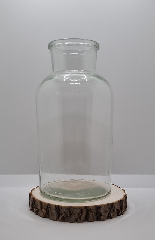 Apothekerflasche, groß, 1 Stück, Maße ca. 20x10cm