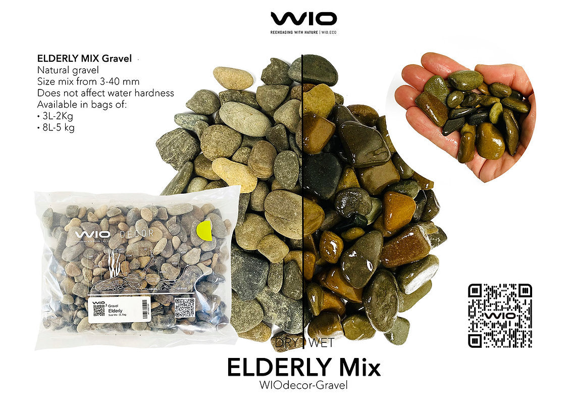 WIO ELDERLY Gravel Mix - 2kg, 3-10mm