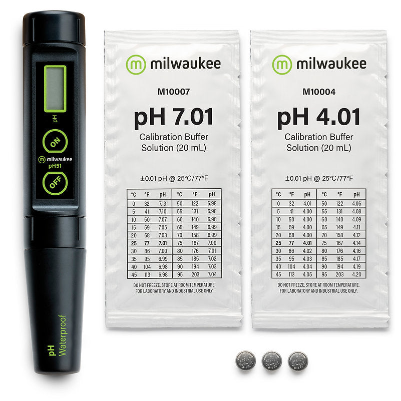 Milwaukee PH51 Wasserdichter pH Messstift