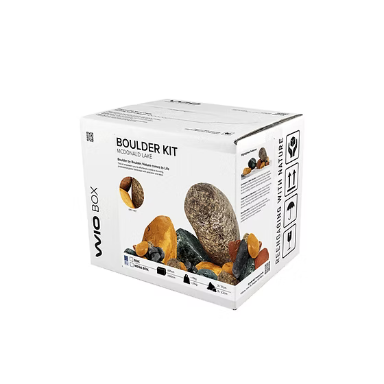 WIO Mcdonald Lake Boulder Stone Box
