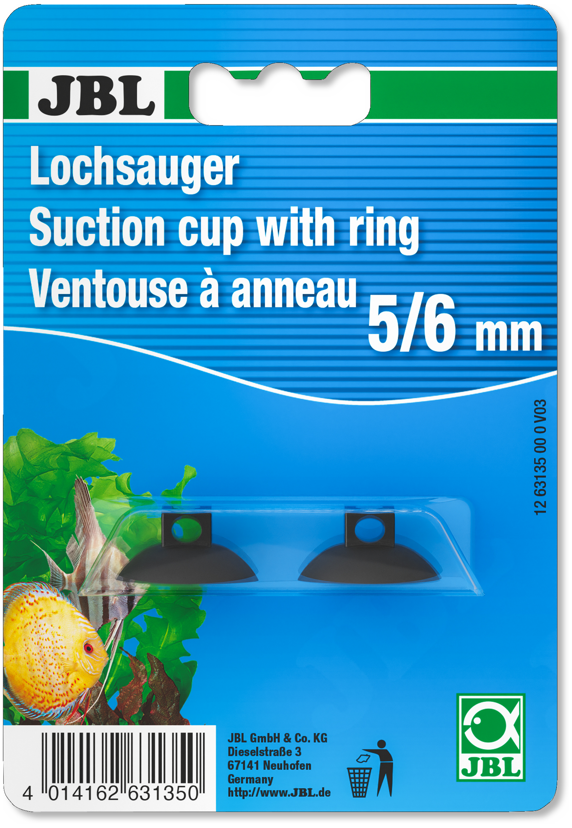 JBL Lochsauger 5/6mm