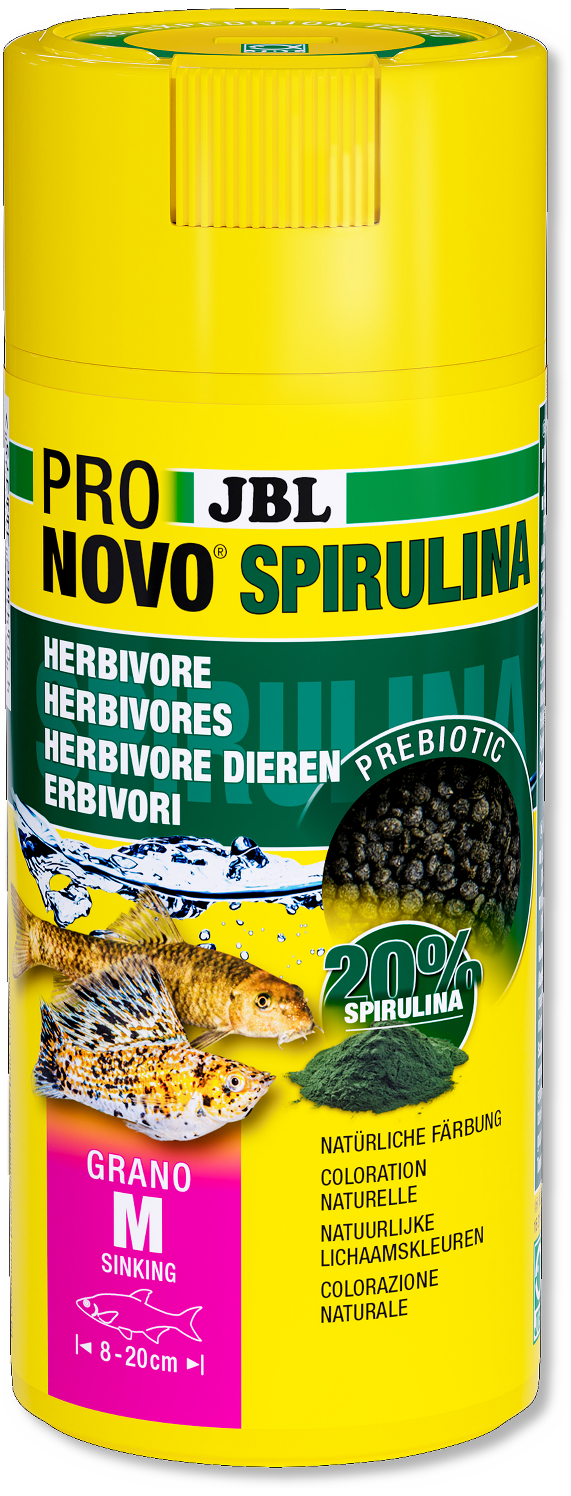 JBL PRONOVO SPIRULINA GRANO M  250ml