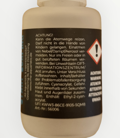 me Aquaristik Sekundenkleber Dünnflüssig ab 20g