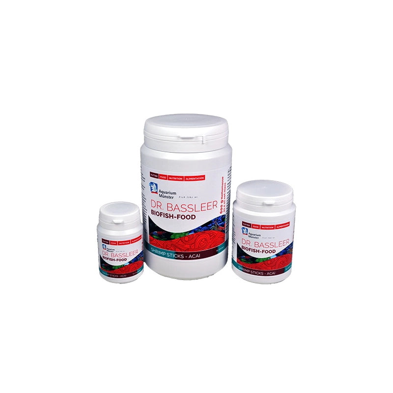 Dr. Bassleer Biofish Food Shrimp Sticks Acai 60 g