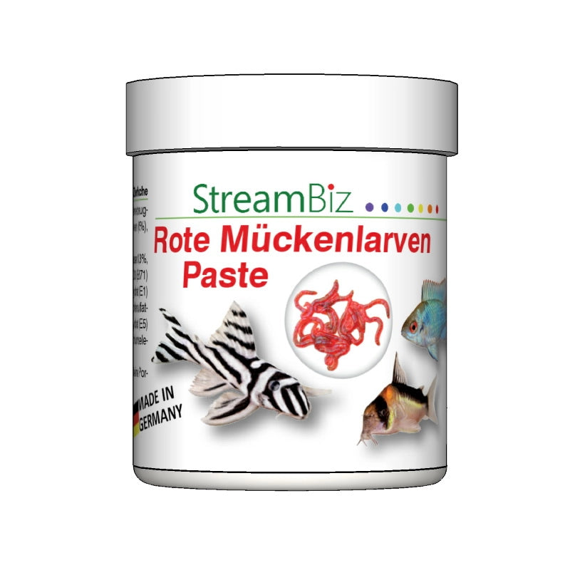 StreamBiz Rote Mückenlarven Paste 120 g