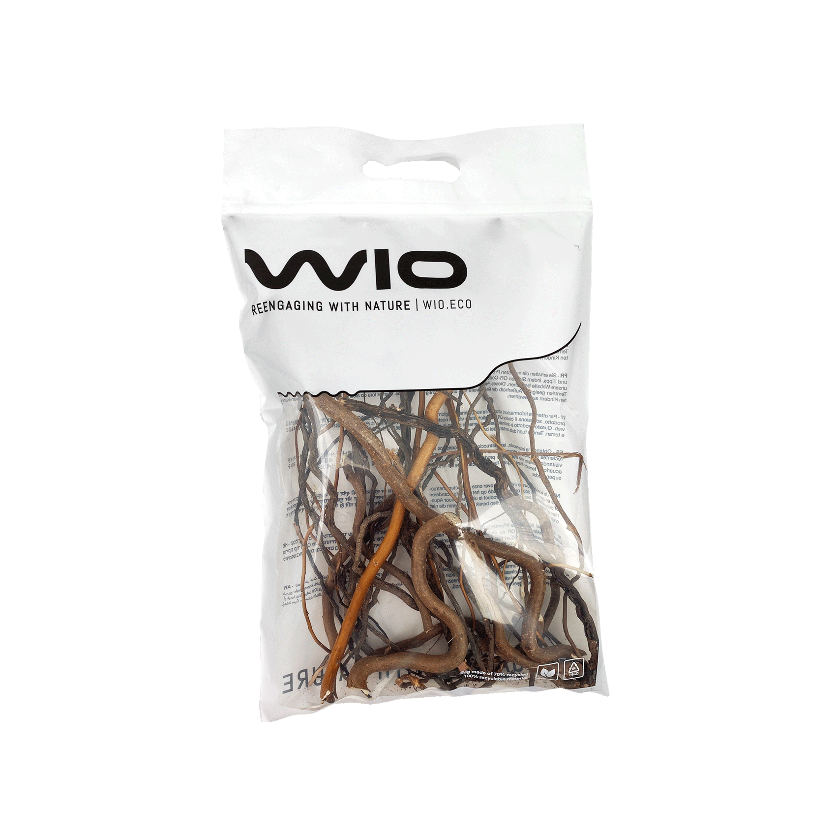 WIO ROOT MIX (Mix aus Amber,Elder,Mini und Twisted Roots)-140g, , 10-40cm