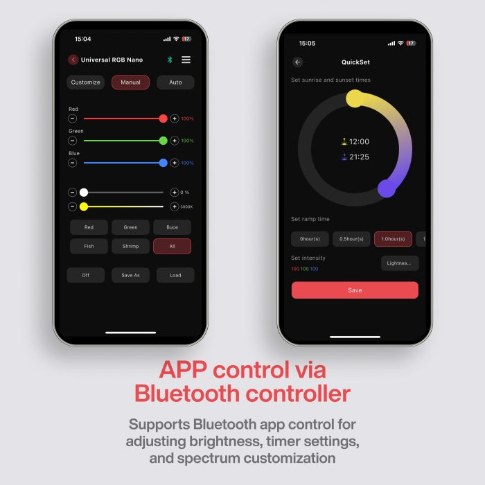 Chihiros Universal RGB Nano Lampe / Leuchte  inkl. Bluetooth