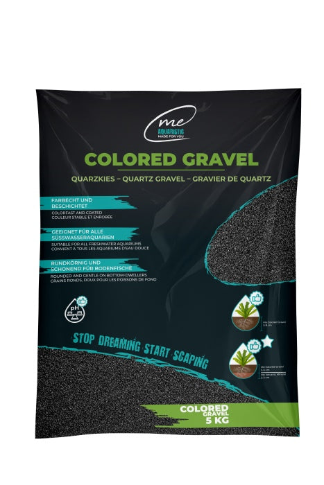 Me Colored Gravel Obsidian Black (5 kg)