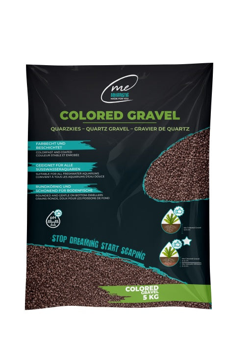 Me Colored Gravel Mocha Brown  (5 kg)