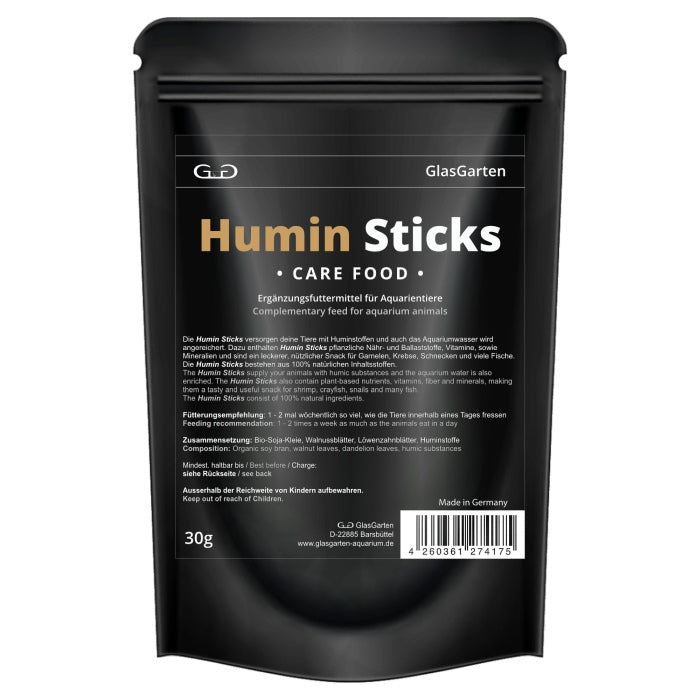 GlasGarten – Humin Sticks - Care Food  30g