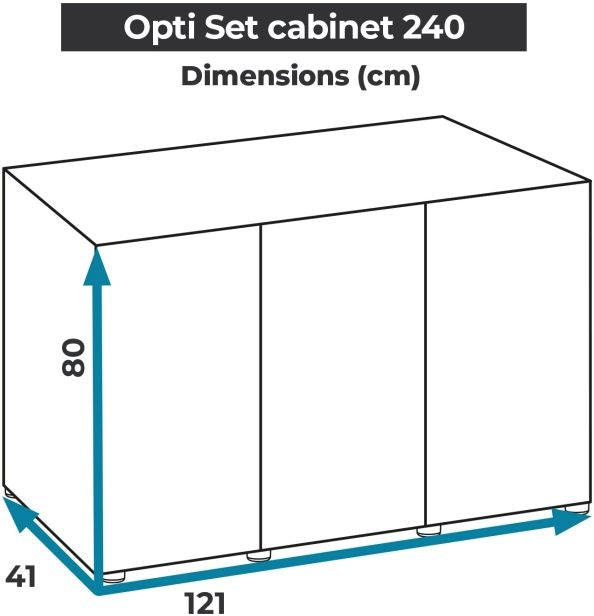 Aquael OPTISET 240 Schrank