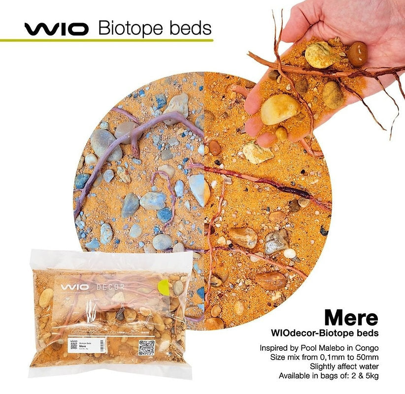 WIO MERE BIOTOP BED MIX2 AFRIKA , 2kg, 0,1-20mm