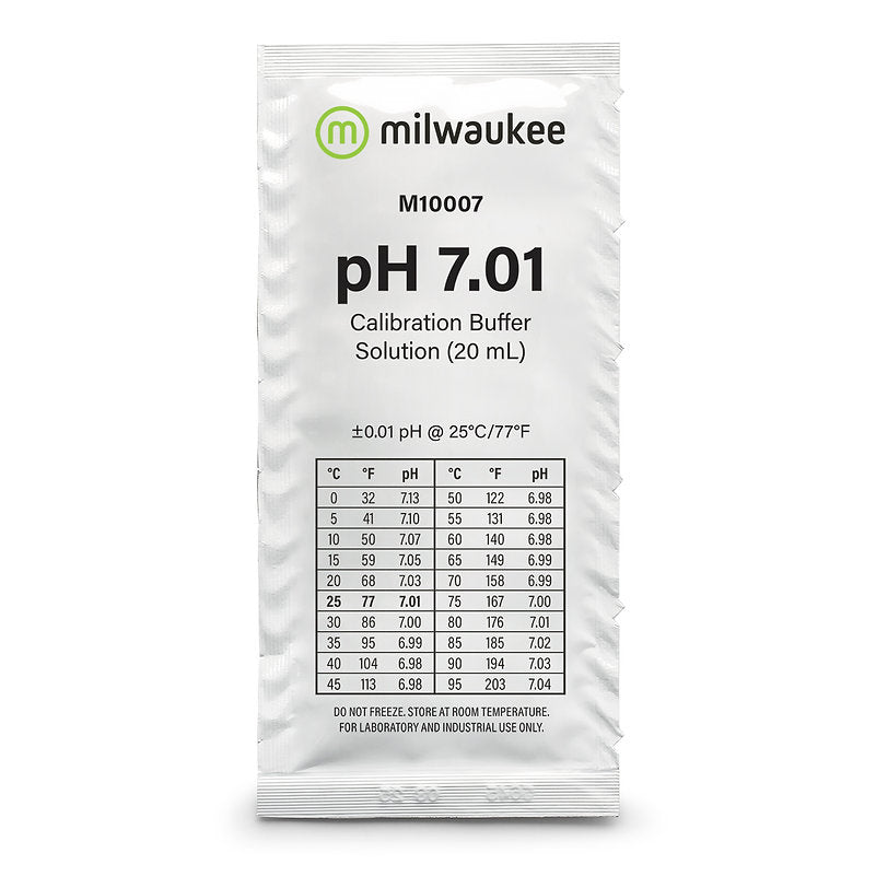 Milwaukee PH 7 Puffer Lösung 25x20ml Beutel
