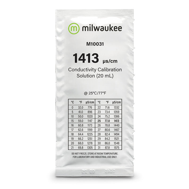 Milwaukee Leitwert Kalibrierlösung 1413 ms/cm 25x20ml