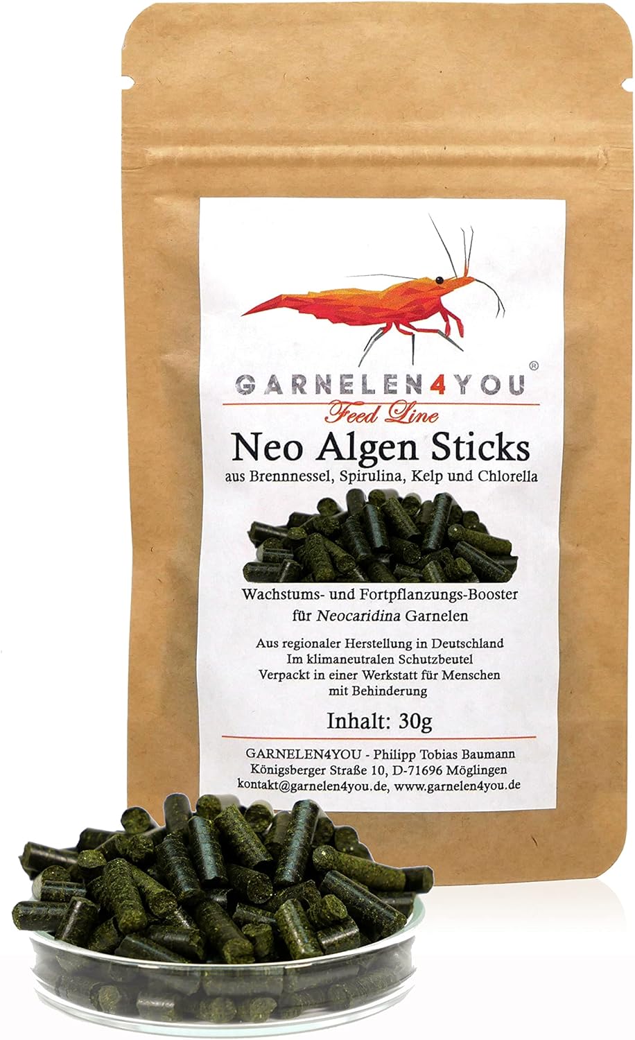 GARNELEN4YOU® Neo Algen Sticks