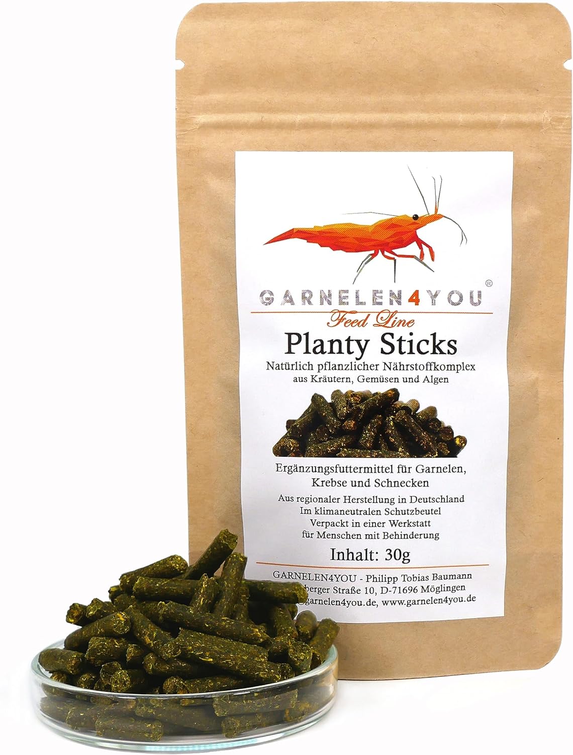 GARNELEN4YOU® Planty Sticks 30g