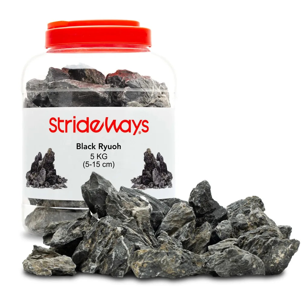 Strideways Black Ryuoh Stone Bottle Pack 5-15cm / 5kg