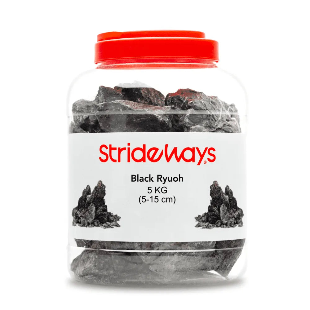 Strideways Black Ryuoh Stone Bottle Pack 5-15cm / 5kg