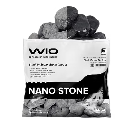 WIO  Black Venom Boulder Nano Stone 2 kg