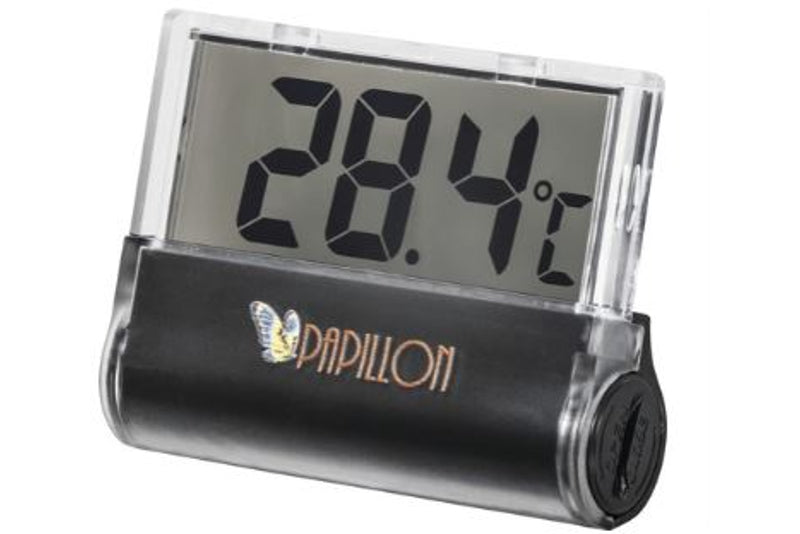 Papillon Digital Thermometer black/transparent, 1 Stück